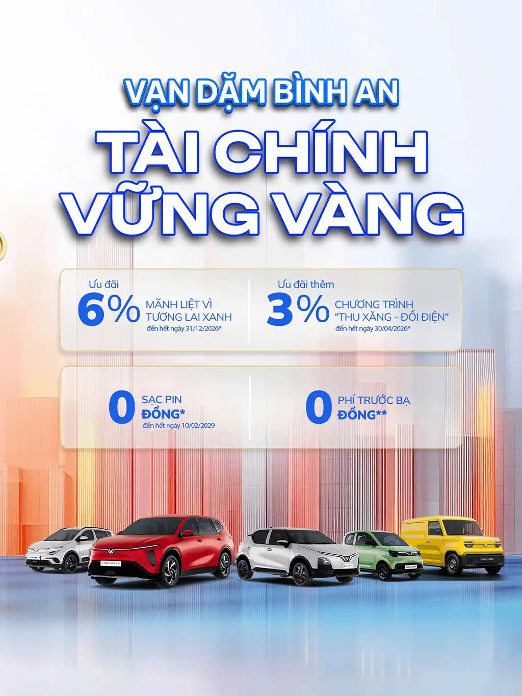 Chương trình khuyến mãi VinFast mới nhất